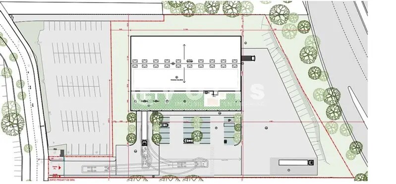Light Industrial in Chilly-Mazarin to rent - Floor Plan - Image 3 of 3
