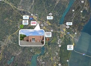 43 E Rt-59, Nanuet, NY - aerial  map view