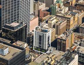 529 W 7th St, Los Angeles, CA - aerial  map view