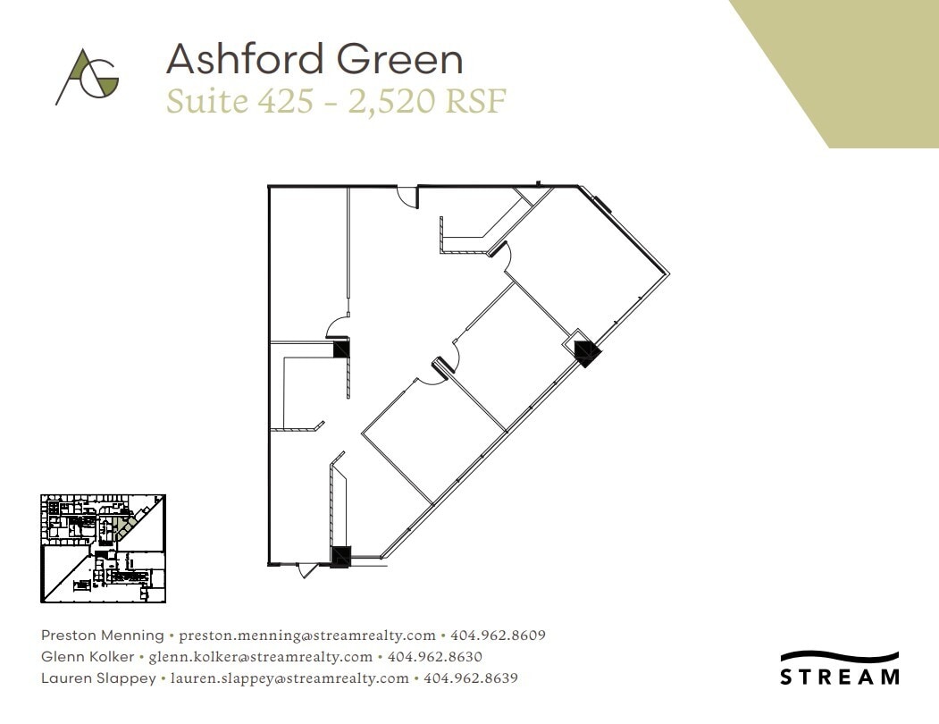 4170 Ashford Dunwoody Rd NE, Atlanta, GA to rent Floor Plan- Image 1 of 1