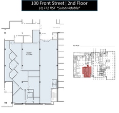 100 Front St, Worcester, MA to rent Floor Plan- Image 1 of 1