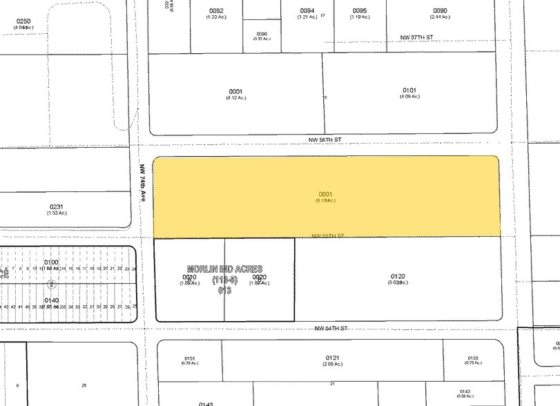 7200-7360 NW 56th St, Miami, FL for sale - Plat Map - Image 3 of 24