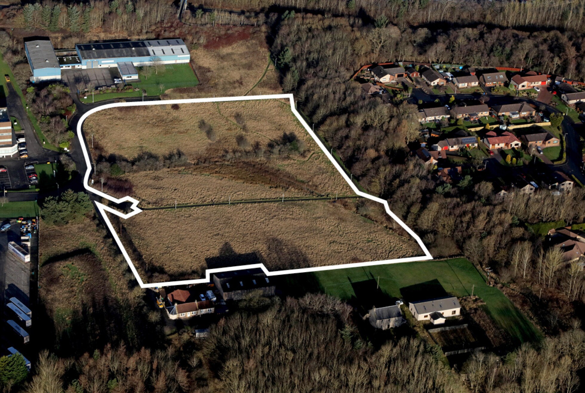 Dalton Rd, Glenrothes for sale Aerial- Image 1 of 3