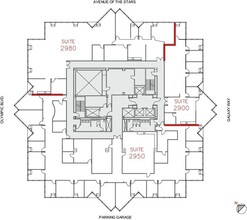 2121 Avenue of the Stars, Century City, CA for rent Floor Plan- Image 1 of 1