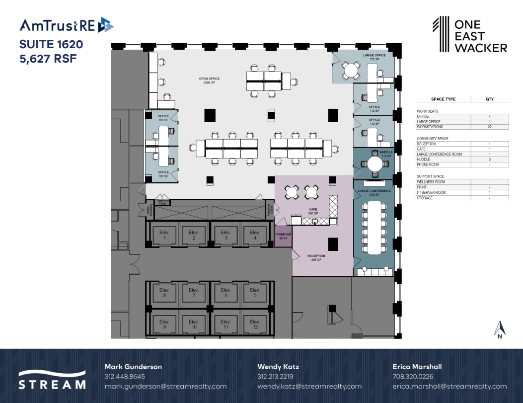 1 E Wacker Dr, Chicago, IL to rent Floor Plan- Image 1 of 1