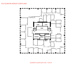 1243 Islington Ave, Toronto, ON for rent Floor Plan- Image 1 of 1