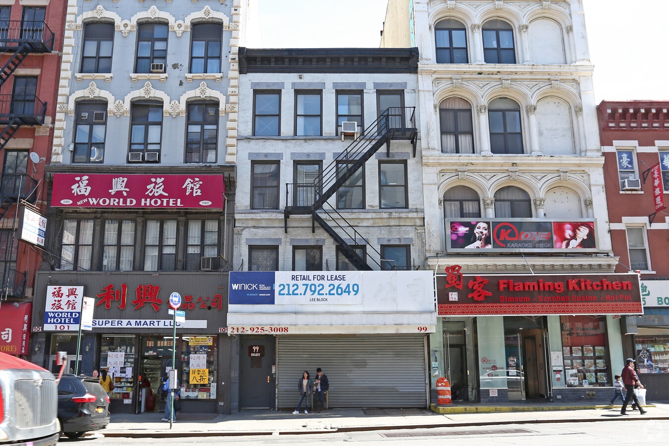 99 Bowery, New York 10002 Retail for Rent UK