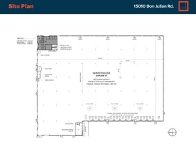 15010 Don Julian Rd, City Of Industry, CA to rent Site Plan- Image 2 of 3