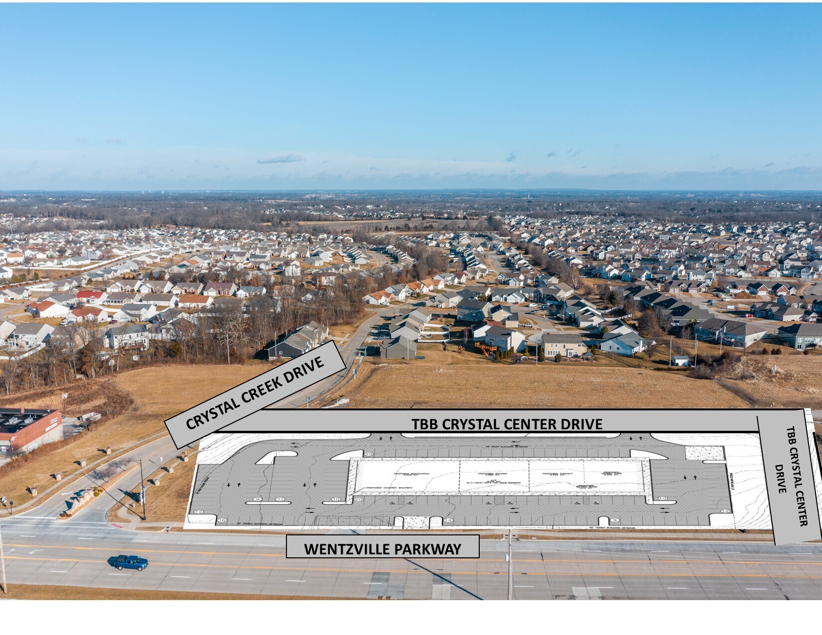 Crystal Creek (To Be Built Commercial Building), Wentzville, MO for sale Primary Photo- Image 1 of 1