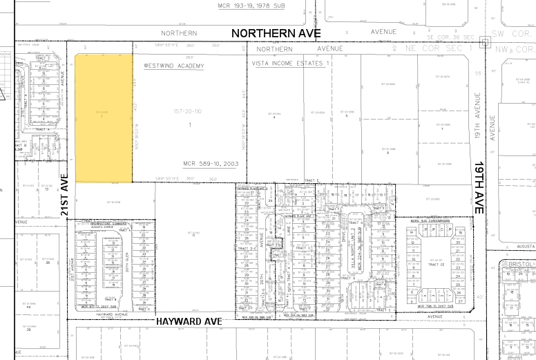 2051 W Northern Ave, Phoenix, AZ for rent - Plat Map - Image 2 of 20