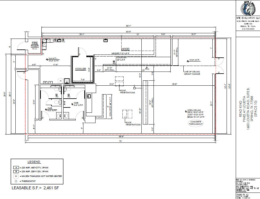 1610-1614 Louetta Rd, Spring, TX for rent Floor Plan- Image 1 of 1