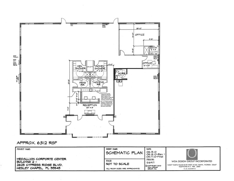 2626 Cypress Ridge Blvd, Wesley Chapel, FL for rent - Floor Plan - Image 2 of 5