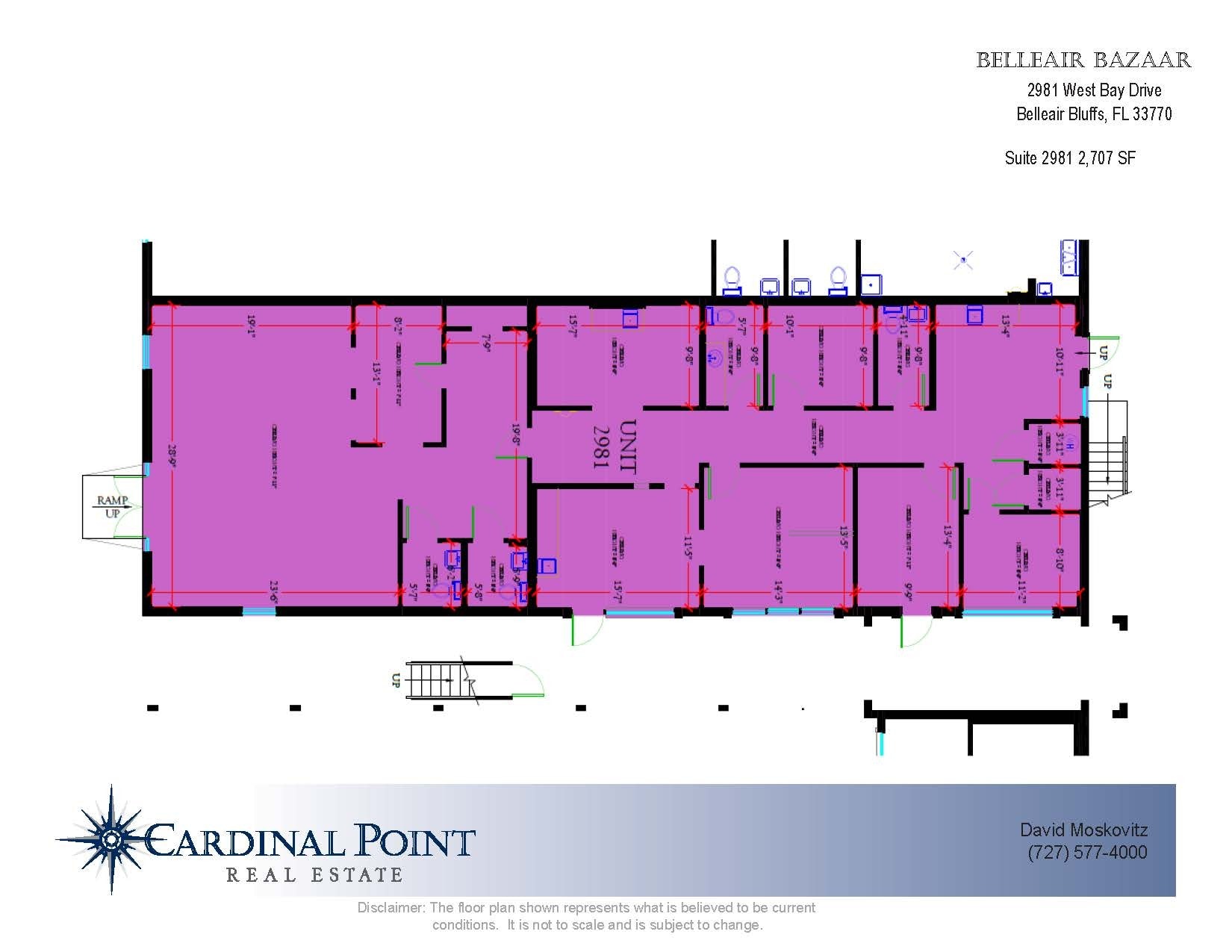 2923 W Bay Dr, Belleair Bluffs, FL for rent Floor Plan- Image 1 of 1