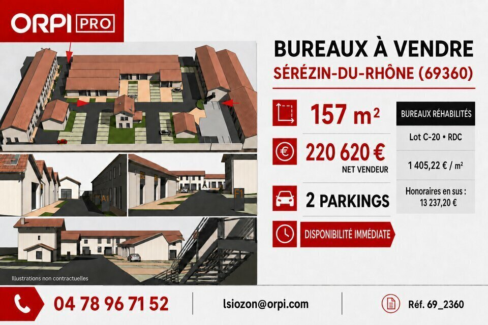 Office in Serezin Du Rhone for sale Building Photo- Image 1 of 7