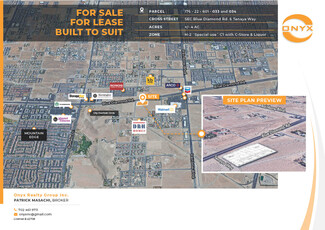 More details for Sec Of Blue Diamond & Tenaya Way, Las Vegas, NV - Land for Sale