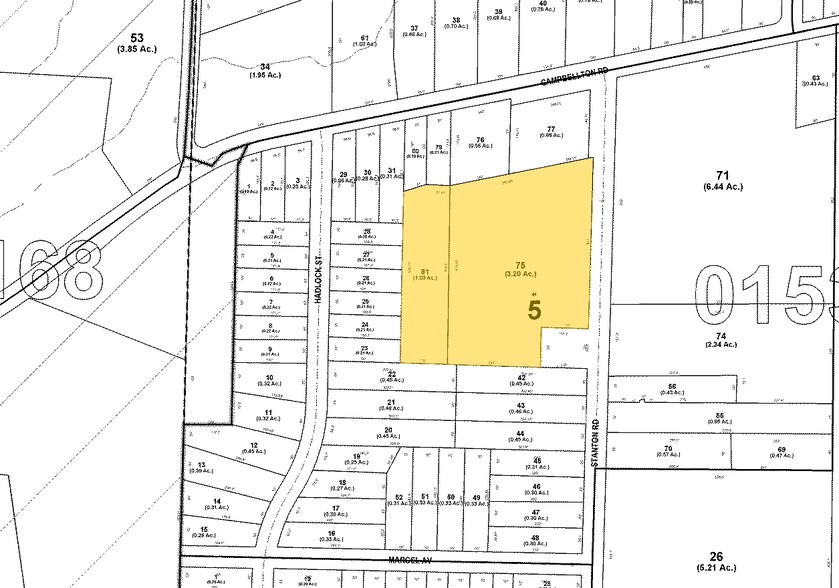 1631 Stanton Rd SW, Atlanta, GA for sale - Plat Map - Image 1 of 1