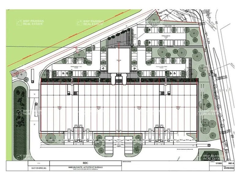 Light Industrial in Sucy-en-Brie to rent - Floor Plan - Image 2 of 2