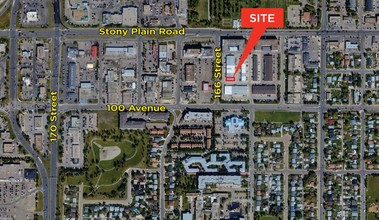 10059-10085 166th St, Edmonton, AB - aerial  map view