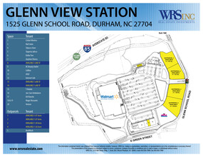 1525 Glenn School Rd, Durham, NC for sale Site Plan- Image 1 of 9