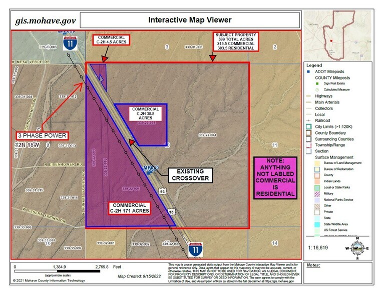 Rt 93 South of Mineral Pass Rd, Kingman, AZ 86413 UK