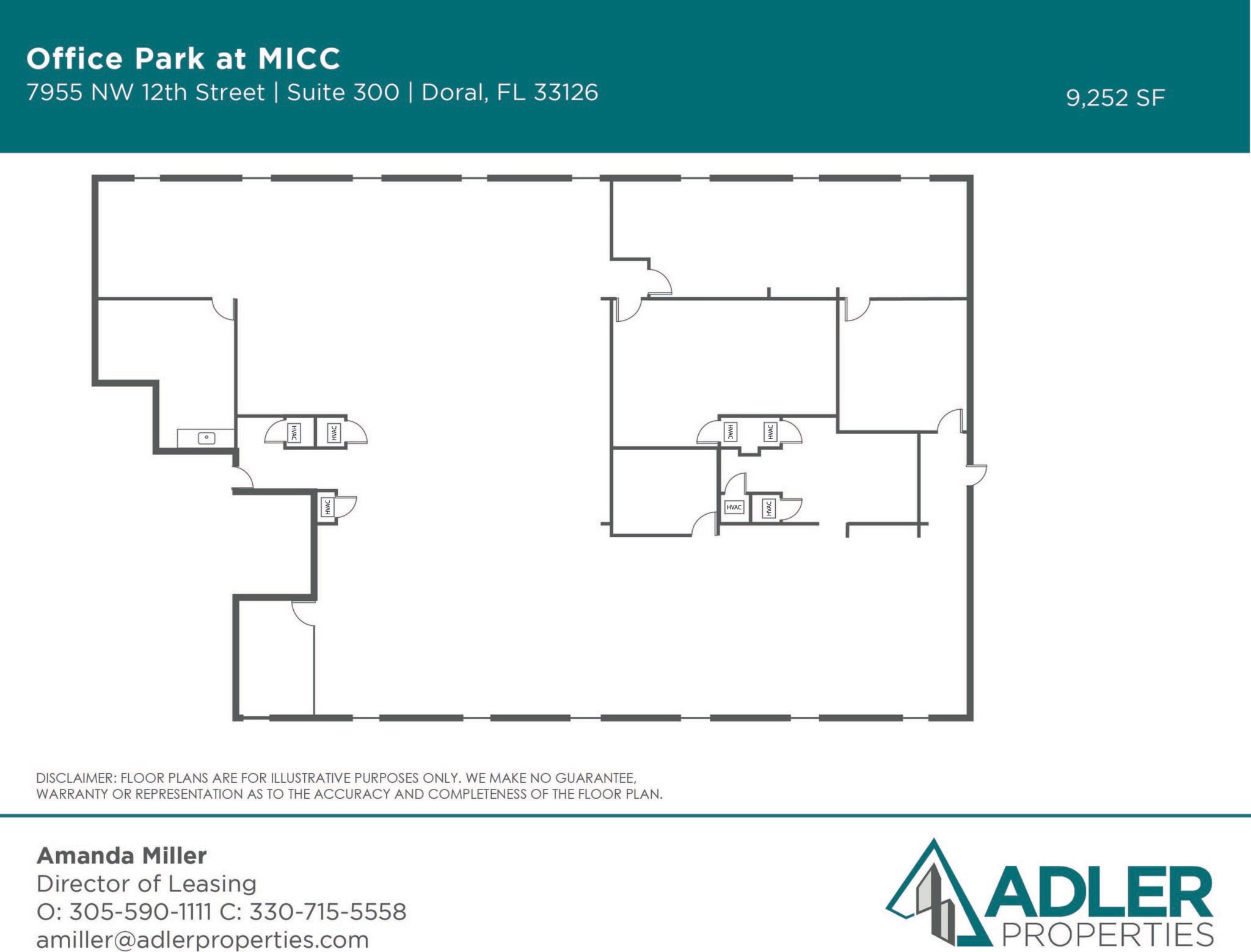 7925 NW 12th St, Doral, FL to rent Floor Plan- Image 1 of 1