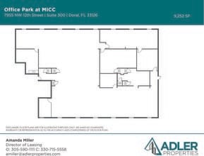 7925 NW 12th St, Doral, FL to rent Floor Plan- Image 1 of 1