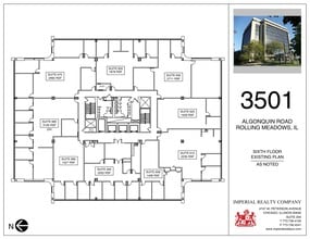 3501 Algonquin Rd, Rolling Meadows, IL to rent Site Plan- Image 1 of 1