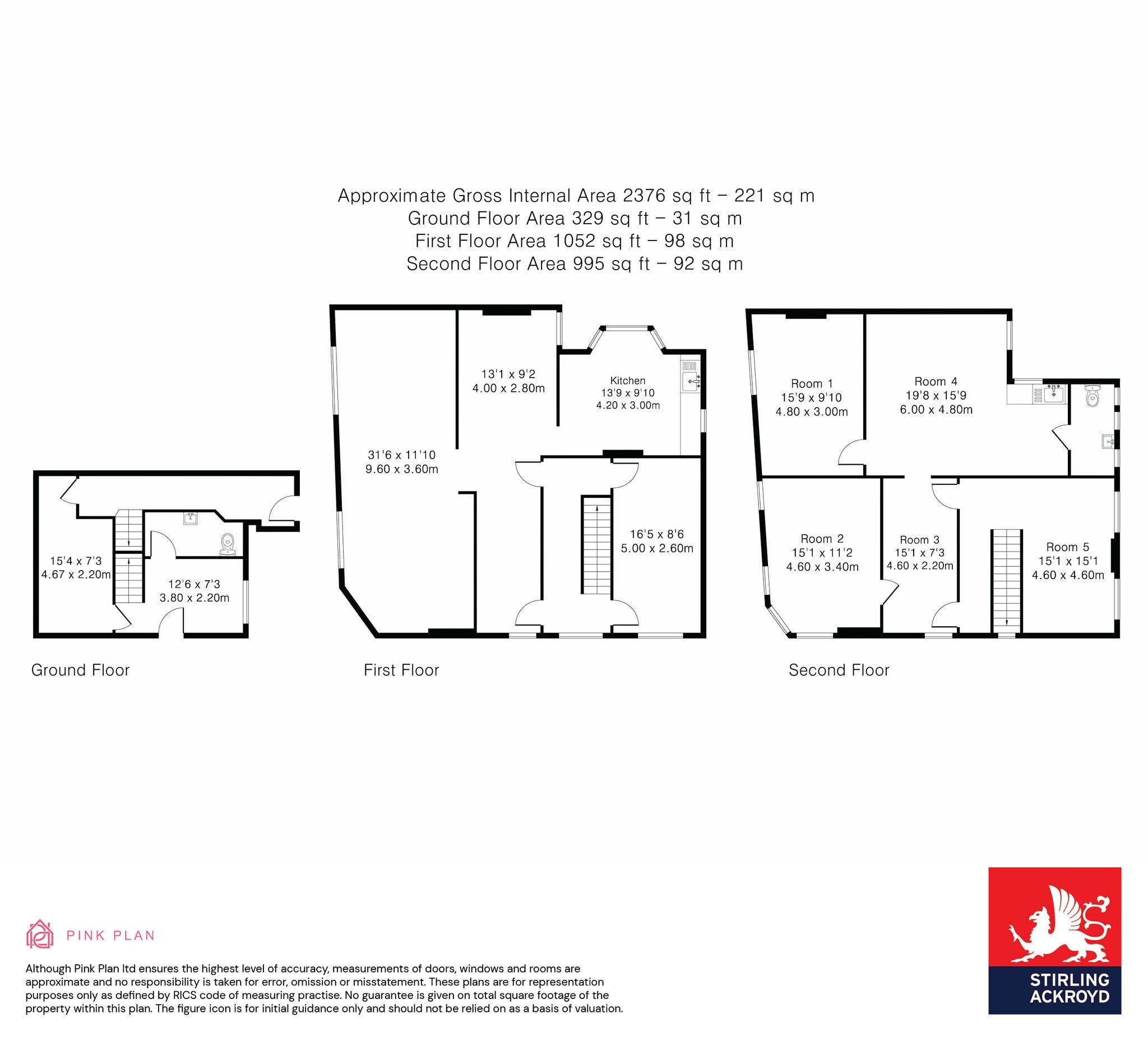 94 Morning Ln, London to rent Floor Plan- Image 1 of 6