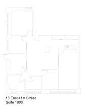 18 E 41st St, New York, NY to rent Site Plan- Image 1 of 1