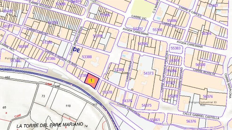 Industrial in Igualada, Barcelona for sale - Site Plan - Image 2 of 2