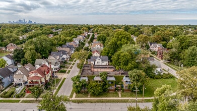 880-884 Parkwood Rd, Cleveland, OH - aerial  map view - Image1