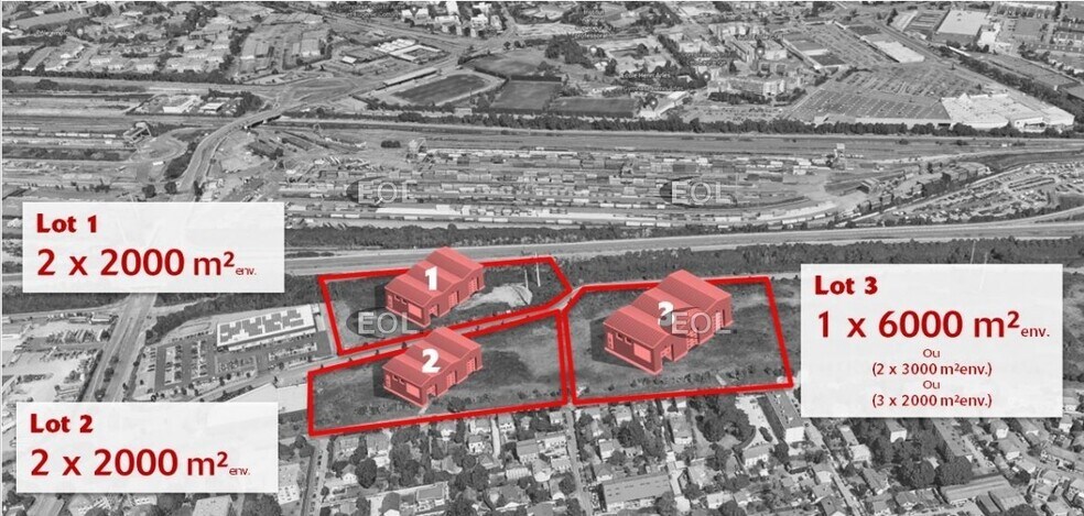Light Industrial in Bonneuil-sur-Marne to rent - Aerial - Image 3 of 3