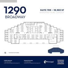 1290 Broadway, Denver, CO for rent Floor Plan- Image 1 of 2