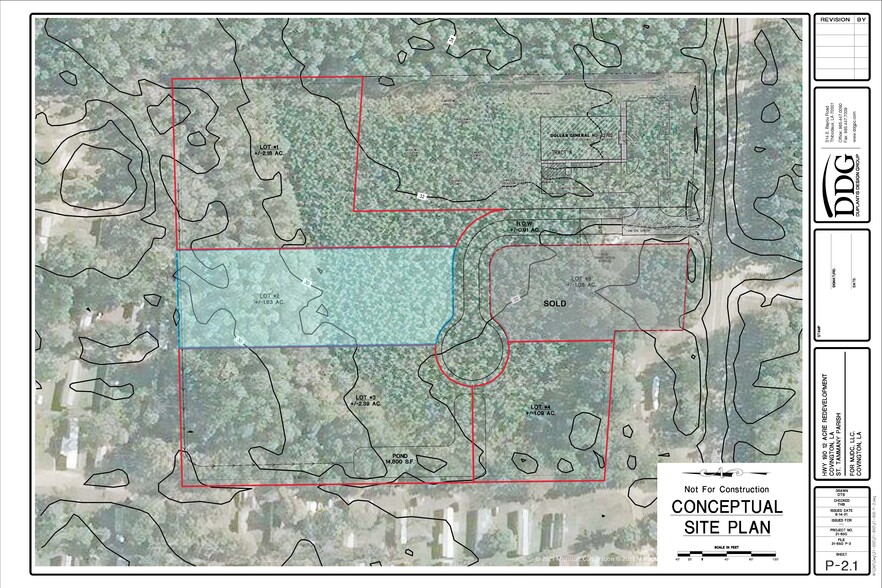 15503 Ronald Reagan hwy, Covington, LA for sale - Site Plan - Image 1 of 6