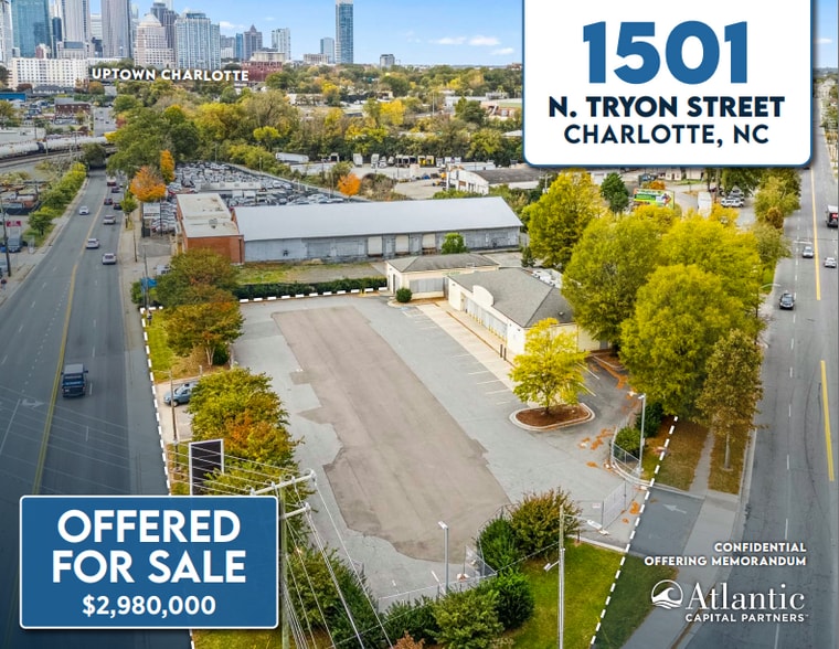 1501 Tryon St, Charlotte, NC for sale - Building Photo - Image 1 of 9