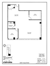 2200 Yonge St, Toronto, ON for rent Floor Plan- Image 1 of 1