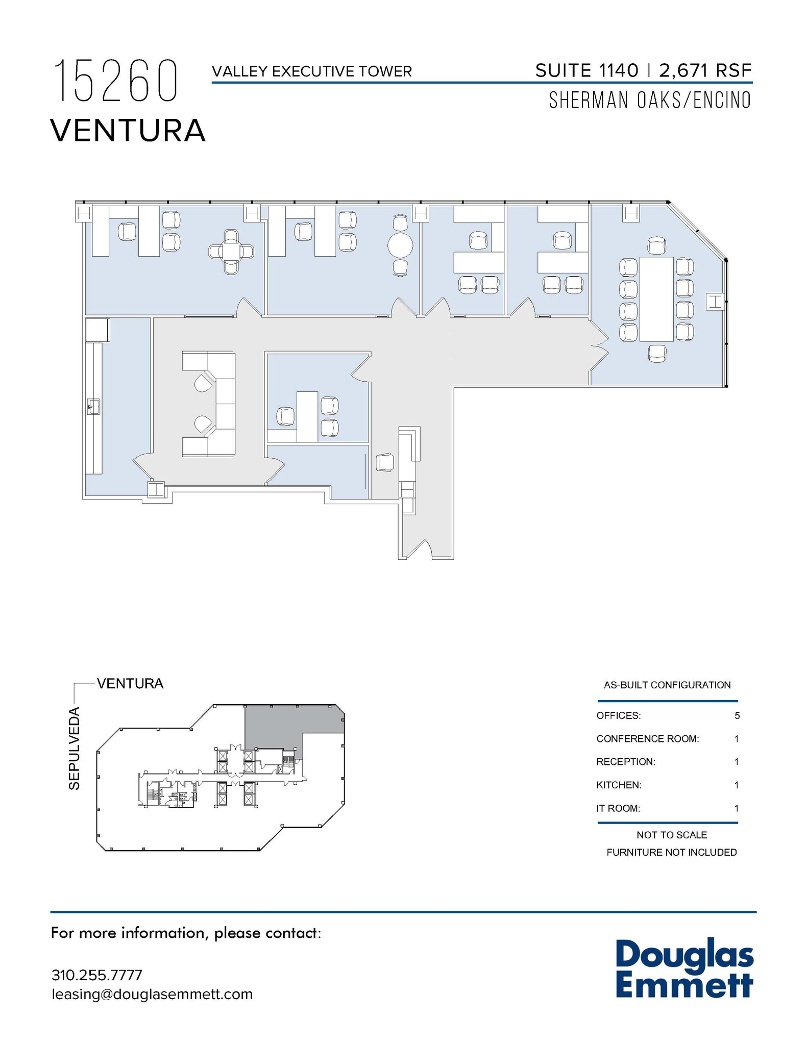 15260 Ventura Blvd, Sherman Oaks, CA for rent Floor Plan- Image 1 of 1