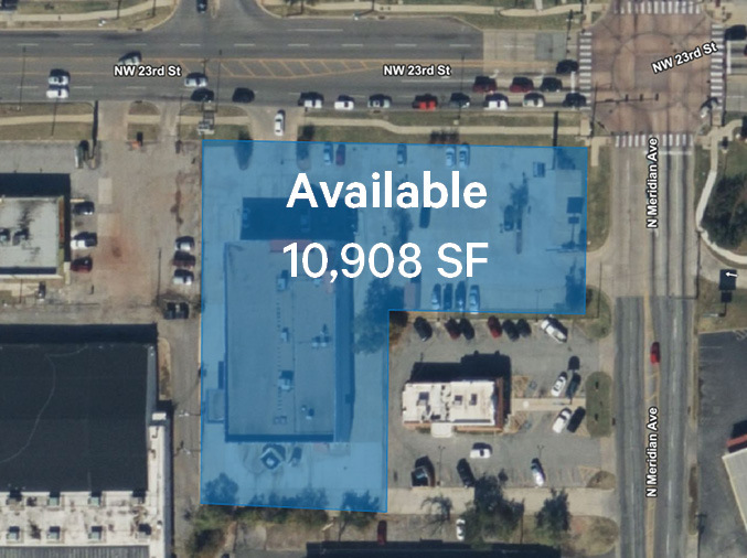 4500 NW 23rd St, Oklahoma City, OK for rent - Aerial - Image 2 of 3