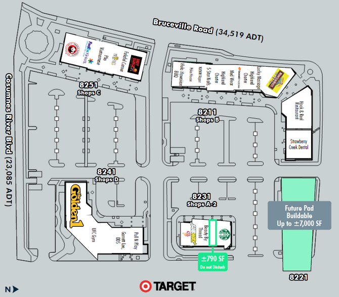 8101 Cosumnes River Blvd, Sacramento, CA for rent - Site Plan - Image 2 of 6