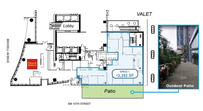 1395 Brickell Ave, Miami, FL for rent Floor Plan- Image 1 of 1