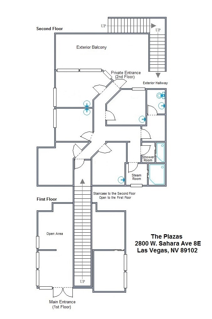 2800 W Sahara Ave, Las Vegas, NV to rent Floor Plan- Image 1 of 2