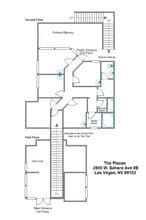 2800 W Sahara Ave, Las Vegas, NV to rent Floor Plan- Image 1 of 2