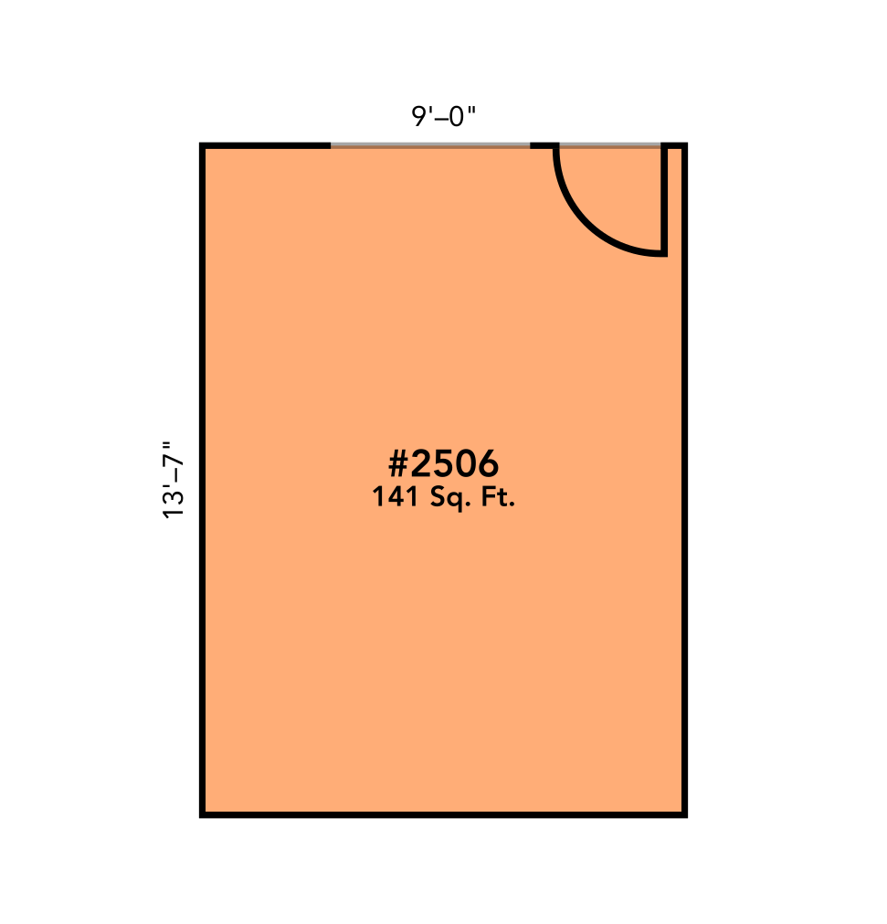 505 E Santa Clara St, San Jose, CA to rent Floor Plan- Image 1 of 1