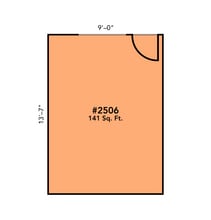 505 E Santa Clara St, San Jose, CA to rent Floor Plan- Image 1 of 1