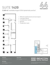 44 Montgomery St, San Francisco, CA for rent Floor Plan- Image 1 of 1