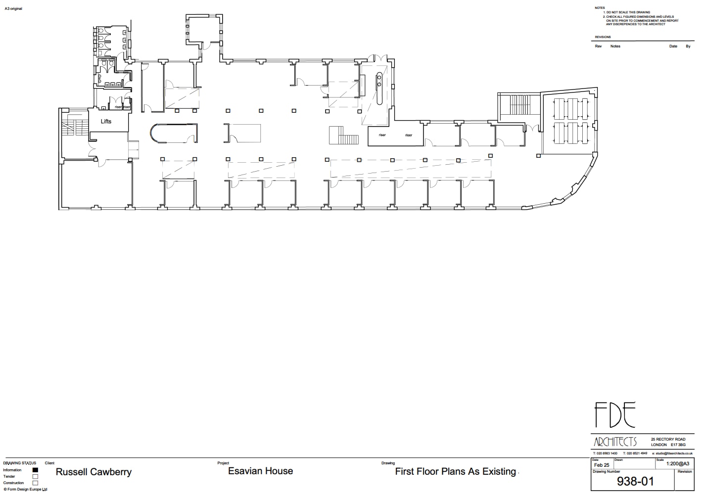 181A High Holborn, London to rent Floor Plan- Image 1 of 1