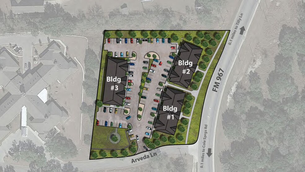 645 FM 967, Buda, TX for rent - Site Plan - Image 2 of 2