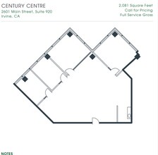 2601-2603 Main St, Irvine, CA for rent Floor Plan- Image 1 of 1