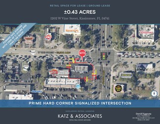 More details for 1202 W Vine St, Kissimmee, FL - Retail for Rent