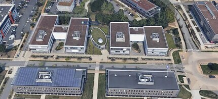 Saint-Herblain, LA - Aerial  map view